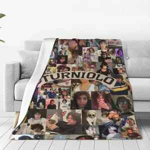 Sturniolo Triplets Throw Blanket Couch Bed Sofa Soft Lightweight Warm Cozy Flannel Fleece Bed Blanket for Kids Adults Gift Multiple 60"X50"