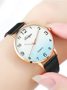 Elegant Quartz Watch for Women, Casual Fashion Accessory, Perfect Gift for Birthdays & Holidays, Ideal Teacher Appreciation Present