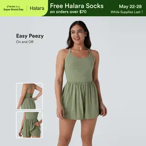 Halara Pocket 2-in-1 Romper-Easy Peezy Edition