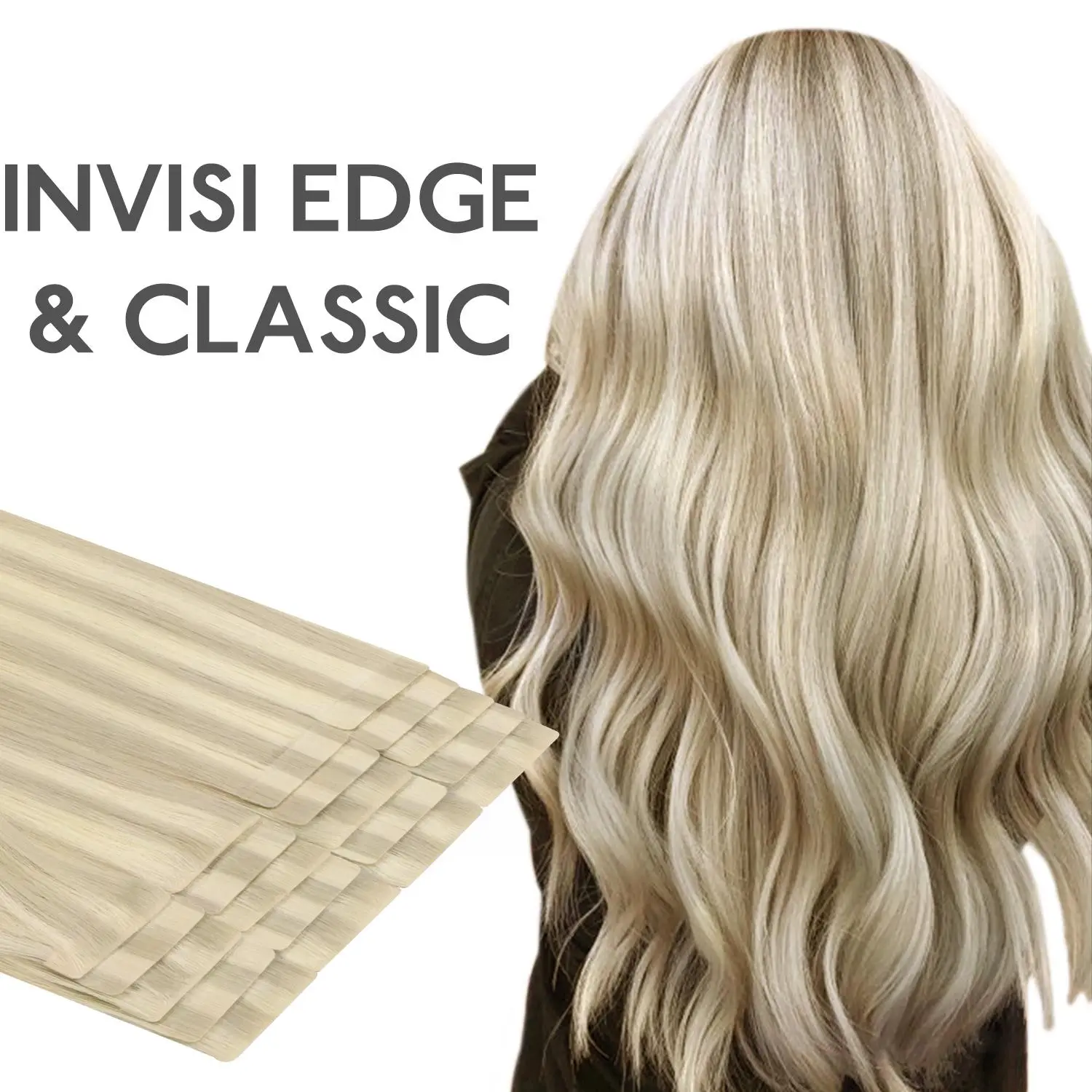 #17A/60A Ash Blonde Highlighted Platinum Blonde