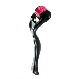 Titanium Derma Roller for Beard Hair Face Skin Microneedle Roller for Women & Men Beard Roller, 0.25mm Adjustable, Smooth & Comfort Hair Growth Treatment