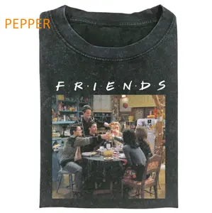 FRIENDS Movie Vintage T-Shirt – Retro 90s TV Show Graphic Tee for Men & Women, Funny Sitcom Fan Shirt, Cute Nostalgic Outfit, Central Perk Aesthetic Gift for Friends Lovers