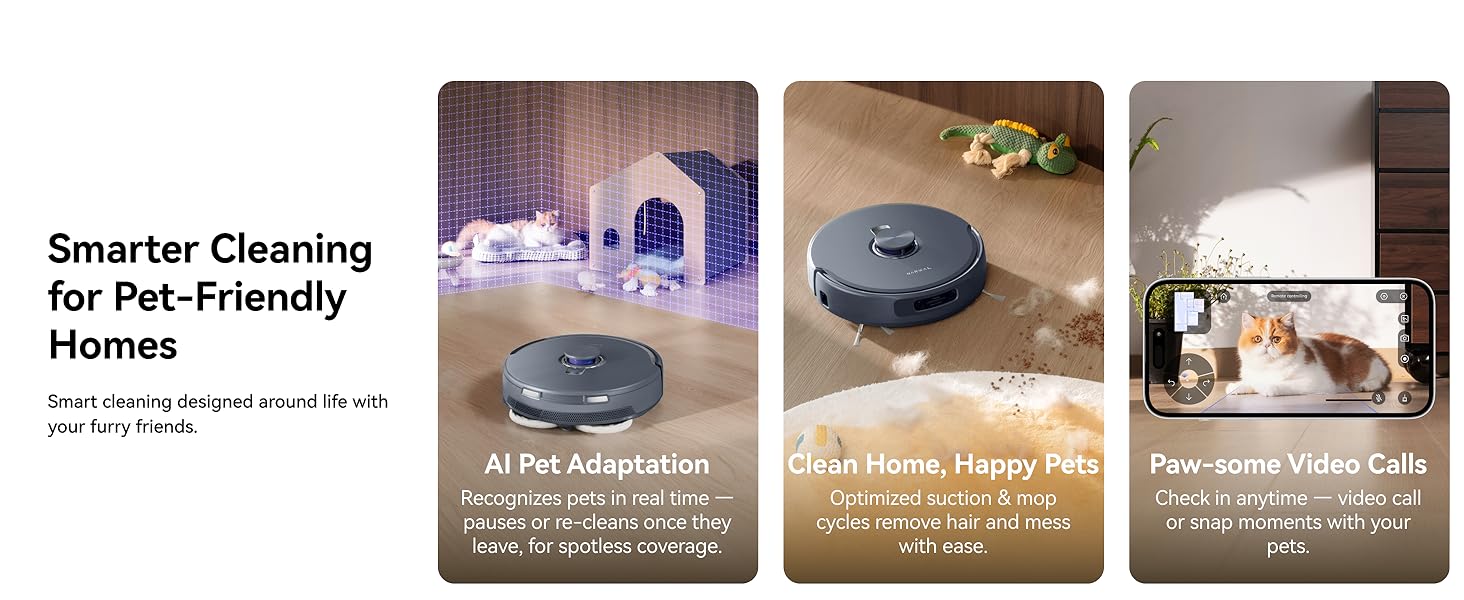 NARWAL Freo Z10 Ultra Robot Vacuum and Mop Combo, Dual RGB Cameras and Chips, AI Avoidance, 8N Corner to Edge Deep Cleaning, Dry-Wet Separation, 18000Pa, Hot Water Wash & Self-Emptying, Gray