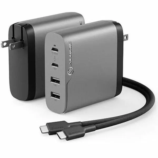 Alogic Rapid Power AC Adapter 4 Port WCG4X100SGRUS