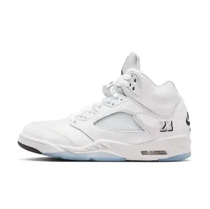 Jordan 5 Retro White Metallic (2026) Men's HQ7978-103 & GS HQ7980-103 New Sneakers