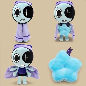 New Dandy’s World Astro Star Pillow Plush Dandys World Gourdy Eclipse Plushie Cute Cartoon Ribecca Stuffed Toy Christmas Gift