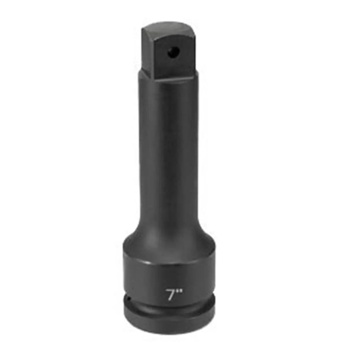 Grey Pneumatic 4007EL 1 in. Drive Impact Socket Extension, 7 in. Length, High-Torque Tool, Impact Socket Adapter with Locking Pin