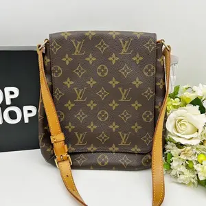 Pre-owned Louis Vuitton As Shown Shoulder Bags Monogram Musette Salsa Long Strap Shoulder Crossbody Bag lv7532hh