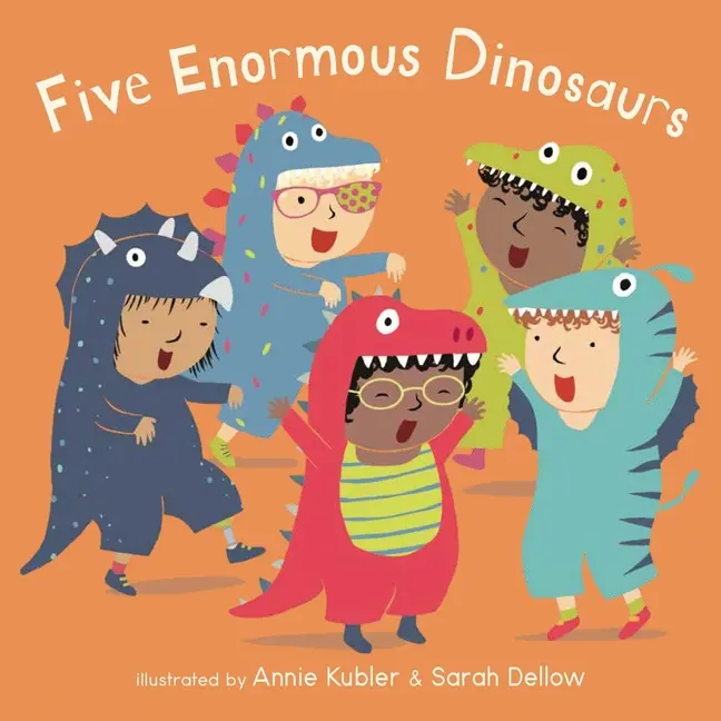 Five Enormous Dinosaurs by Annie Kubler (Board Book)