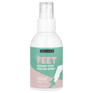 Freeman Beauty Flirty Feet, Instant Foot Peeling Spray, Coconut + Aloe, 4 fl oz (118 ml)