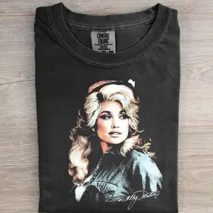 Dolly Parton Signature Vintage Graphic Shirt, Retro Country Music T Shirt, Dollywood Sweatshirt, Dolly Toddler Shirt, Kids Youth Tee