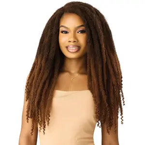 Outre X-Pression Twisted Up Pre-Looped Crochet Braids - SWICY AFRO TWIST 3X 18"