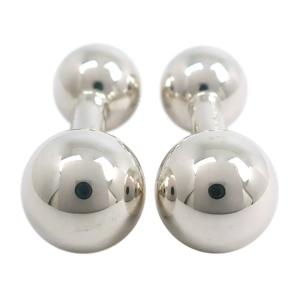 Pre-owned Tiffany & Co. Sterling Silver 925 (Ag925) Small Leather Goods Tiffany & Co Silver 925 Cufflinks