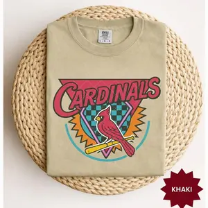Retro CARDINALS Baseball Shirt, Baseball Season Tee, Vintage Sports Graphic Shirt, CARDINALS Game Day Baseball Outfit