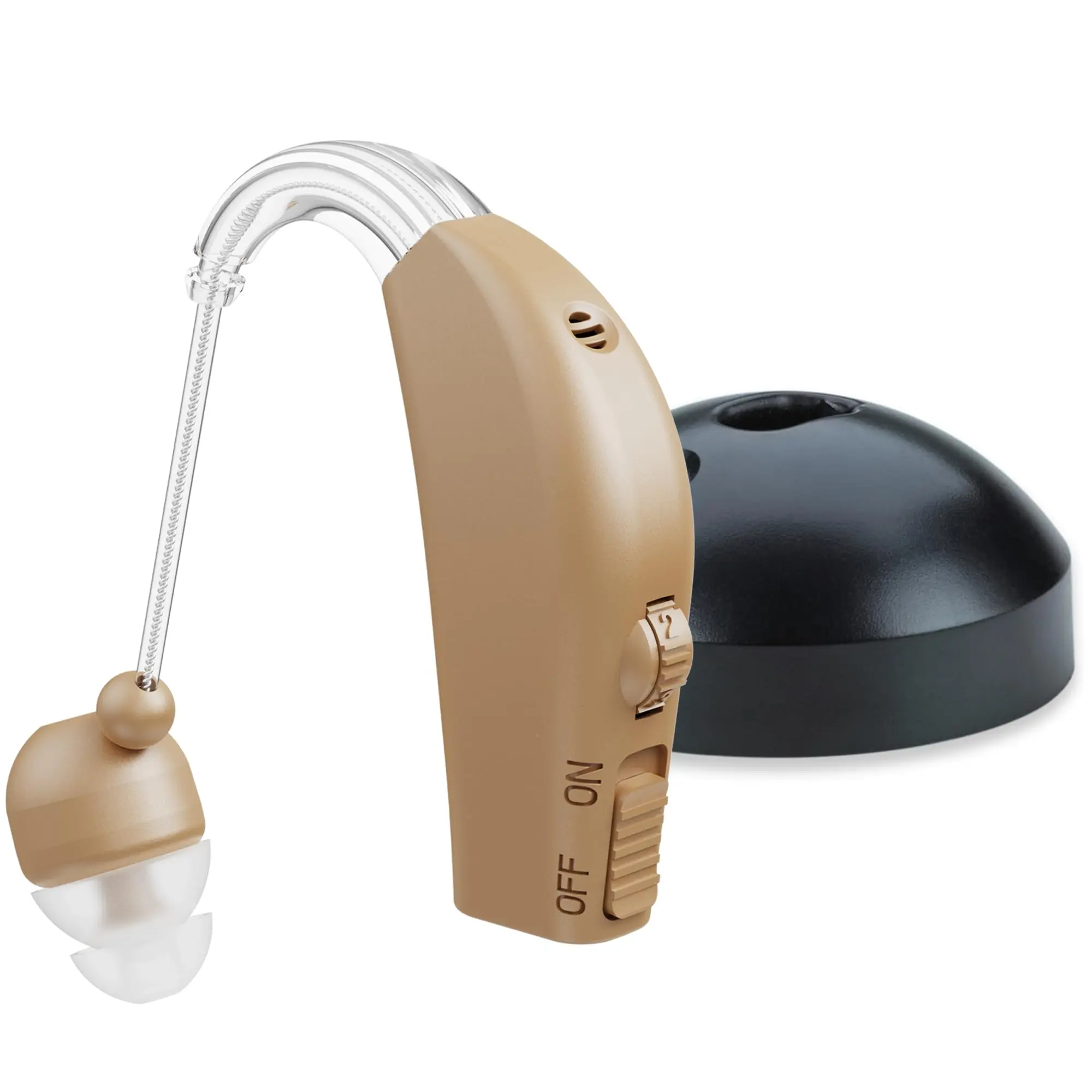 Wireless Sound Enhancer – Rechargeable Behind-the-Ear Audio Assist Device for TV, Music & Everyday Conversations