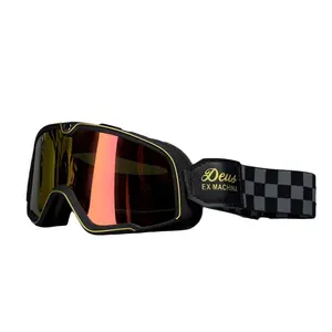 Retro Motorcycle Skiing Goggles, Motocross Goggles, Outdoor Cycling Windshield Glasses, Windproof Protective Goggles for Sports, Cycling Ski Protection, Motocross Gear
