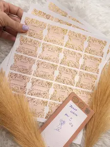 Bible Tabs – Rose Gold Foil Floral Design