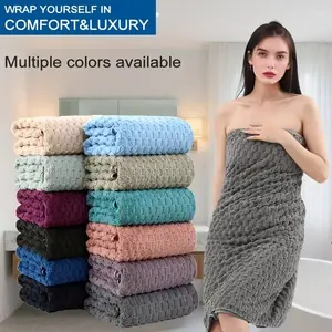 4 Pack Extra Large Bath Towels 35x70 Microfiber Ultra Soft Quick Dry Spa Quality Bathroom Towels Set Multi Color for Home Family Gift