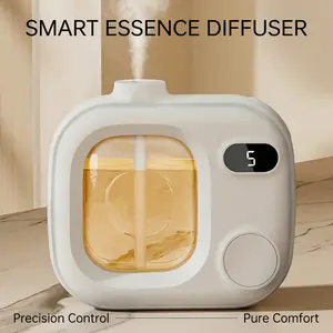 Smart essential oil diffuser | mini portable aromatherapy humidifier | quiet spray diffuser for home and office | use smart aromatherapy to improve your space!