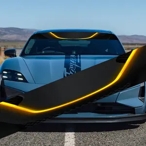 A cool windshield sticker, waterproof sun visor, UV protection, unique car modification decorative vinyl decal