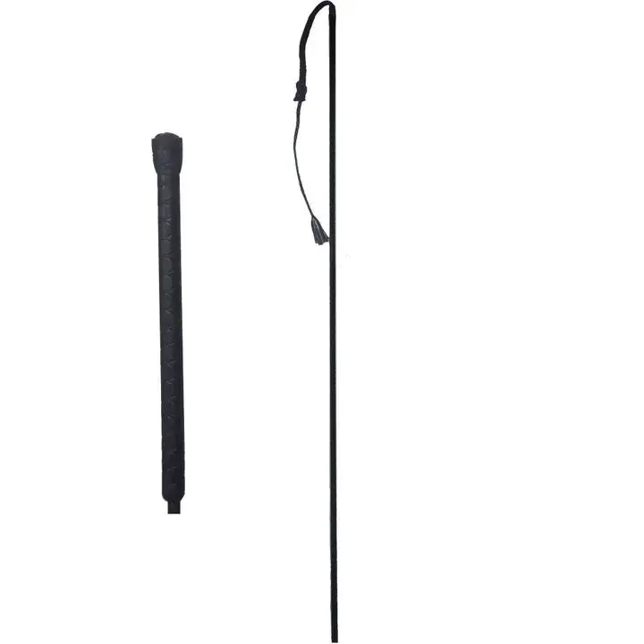 Stockyard Whip with Rubber Grip Handle and 6" Drop | 48"