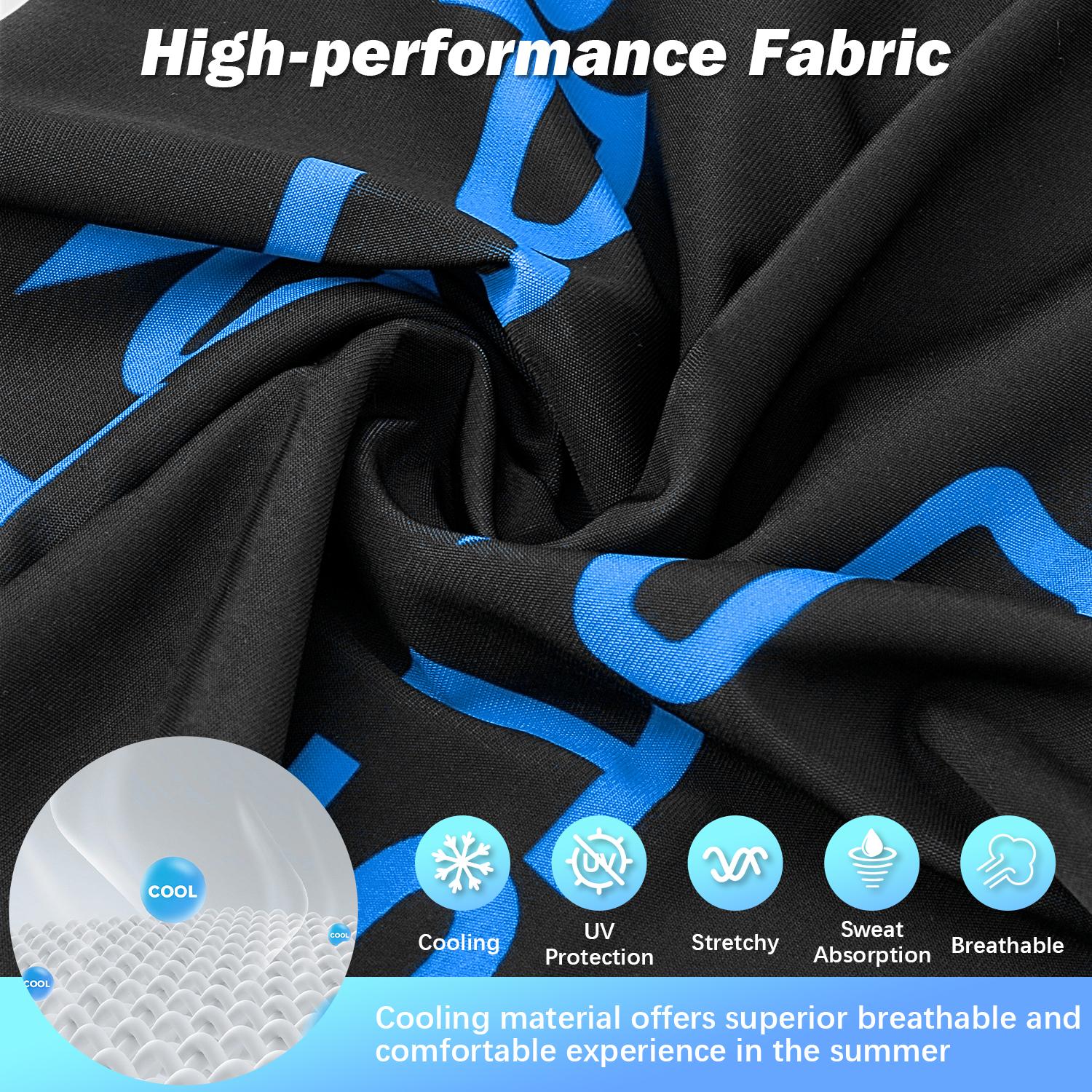 4Pairs Cooling Arm Sleeves  Summer UV Sun Protection Outdoor Sport Arm Cover Men Women