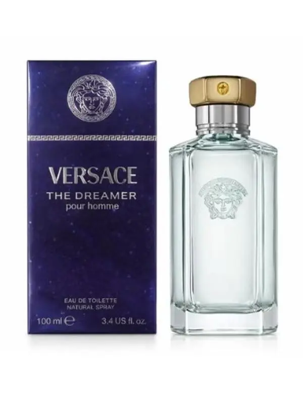 Versace The Dreamer Pour Homme Eau De Toilette Spray for Men 3.4 oz / 100 mL