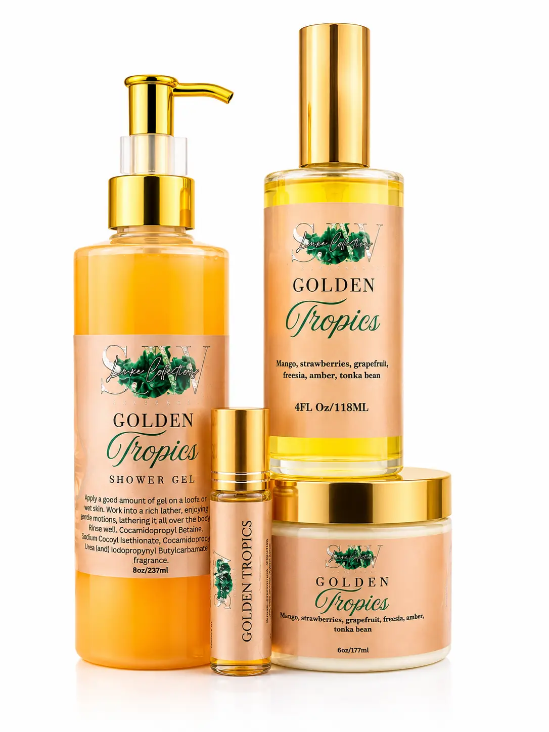SJW Luxe Collections - Golden Tropics Bundle Skincare