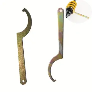 2 Pack Coilover Wrench Set, C-Shaped Hook Wrench for 42mm-62mm Shock Absorber Nuts, Motorcycle Suspension Adjustment Tool
