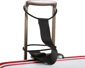 1 Pack Luggage Straps for Suitcases Add a Bag Luggage Strap Adjustable Luggages Connector Strap Multi Use Suitcase Belts 2 in 1 Travel Elastic Wrap Belts Airport Travel Accessories for Carry On Bag