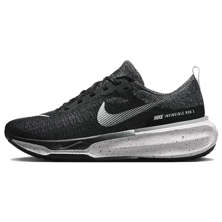 Nike Invincible Flyknit 3 Oreo Versatile Comfort Low Top Running Shoes Men's DR2615-002