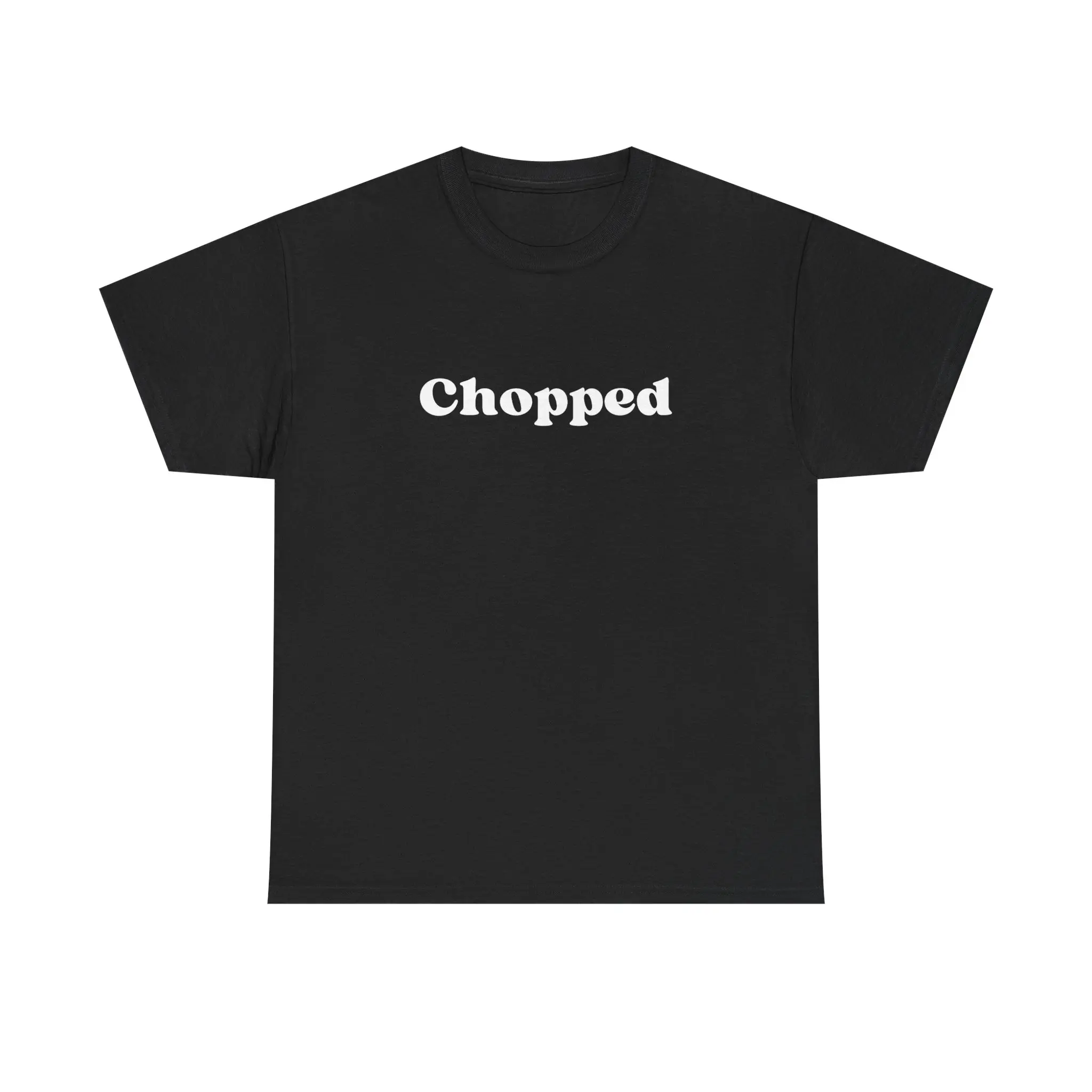 Chopped T-Shirt Casual Cotton