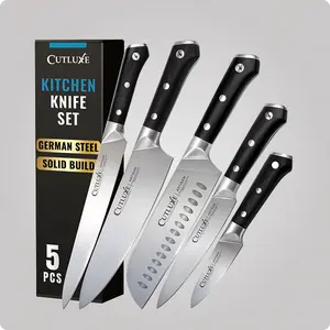 Cutluxe Chef Knife Set 5-Piece