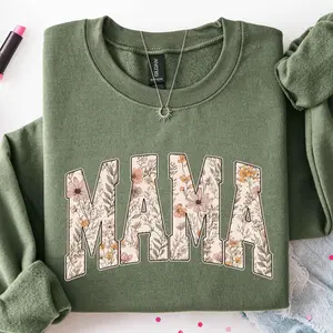 Mama Sweatshirt, Mama Sweater, Mama Floral Sweatshirt, Floral Mama, Mothers Day Gift, Cute Mom Sweatshirt, Floral Mom Shirt, New Mom Gift