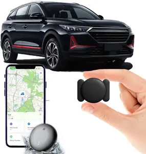 Smart GPS Tracker with Find My App (iOS Only) Real-Time Positioning Anti-Lost Locator for Cars Wallet Pets Luggage Waterproof Shell