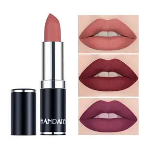 Matte Lipstick, Long-Lasting Moisturizing Hydrating Velvet Finish, Waterproof High Pigment Lips Makeup, Easy Application
