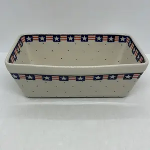 Baker ~ Loaf Pan ~  8”L x 4.5”W x 3”H - 0254 - T1!