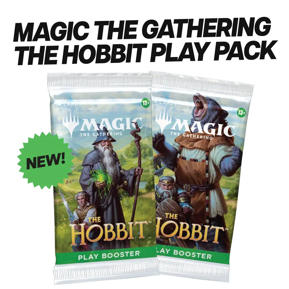 MTG The Hobbit Play Booster Pack | Magic: The Gathering LOTR 2026 | Bilbo Gandalf & Smaug | Foil In Every Pack | New Release