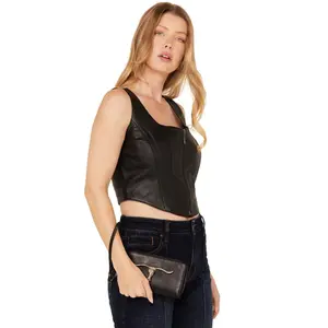 Idyllwind Women's Esperanza Longhorn Wristlet Wallet - Iwafa24wt1-Blk