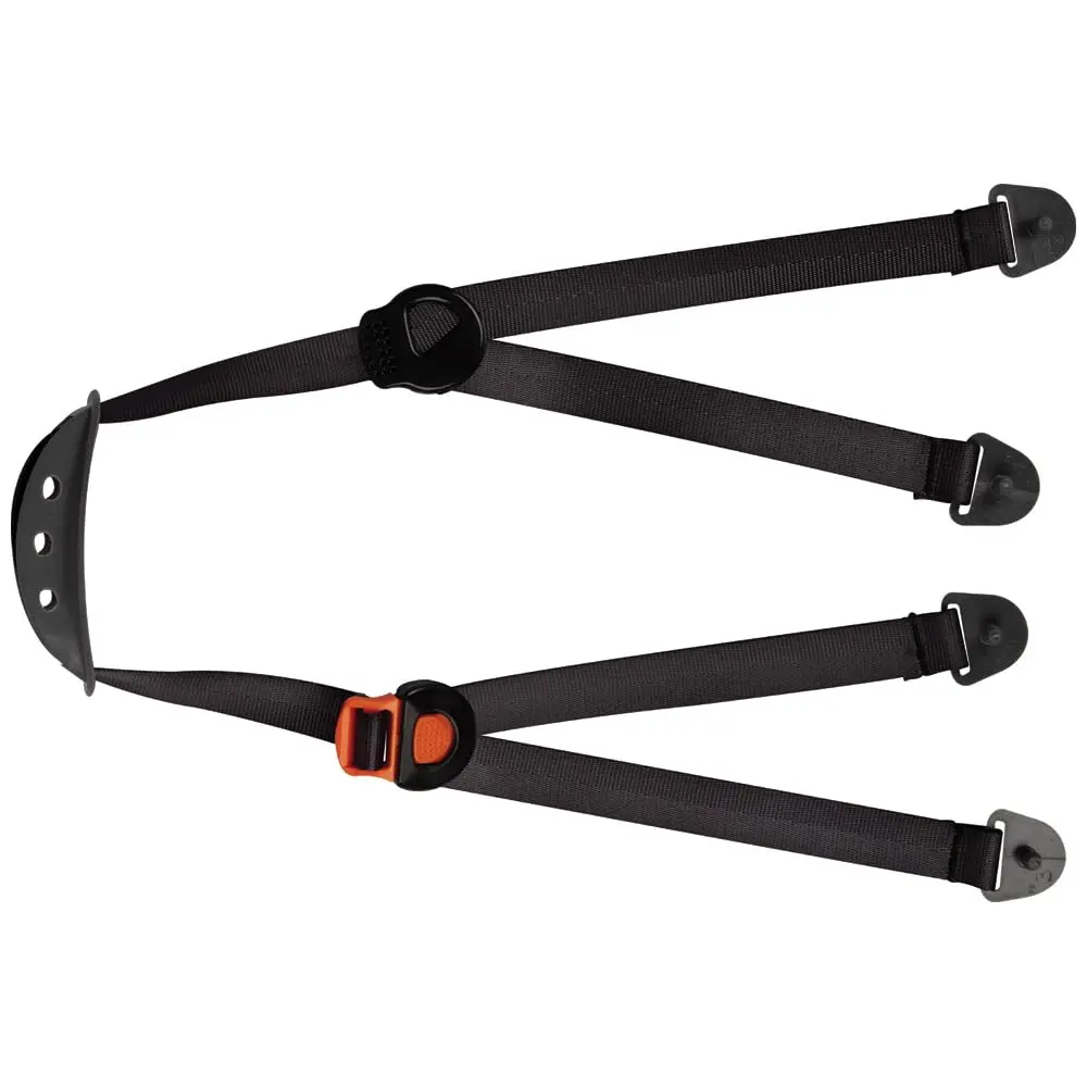 Klein Tools KHHSTRP Chin Strap for Hard Hat, Multi-point Adjustment and Soft Chin Cup, Fits Klein Tools Hard Hats