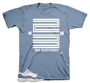 Shirts To Match Jordan 11 Diffused Blue Sneakers - Win 23 BLUE Tees
