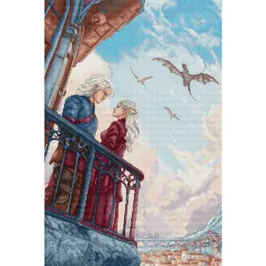 Hearts Over Kings Cross Stitch Kit