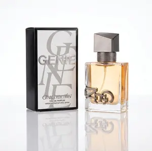 Genie Collection Golden Ember 0.85oz (25ml) Women's Eau de Parfum Warm Floral Amber Fragrance with Mandarin Lavender Orange Blossom Vanilla Musk, Bold Signature Scent.