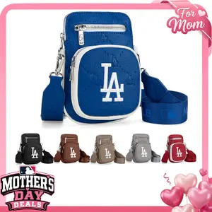 MLB Crossbody Bags for Women Men, Shoulder Bags for Women Chest Bag Cross Body Bag Fanny Pack for Outdoors Hiking Traveling,Crossbody Small Sling Backpack Sling Bag for Women Men 25-325