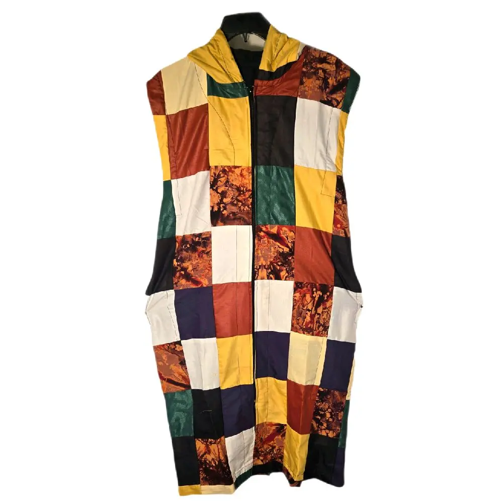 Cultural Patchwork Vest Collection