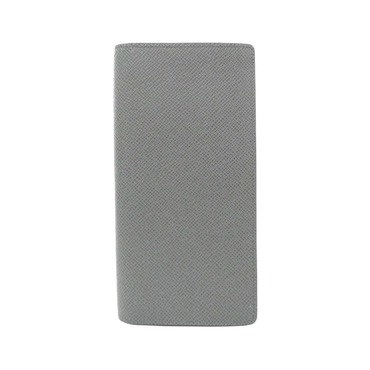 Pre-owned Louis Vuitton Calfskin Small Leather Goods Taiga Leather Long Bifold Wallet