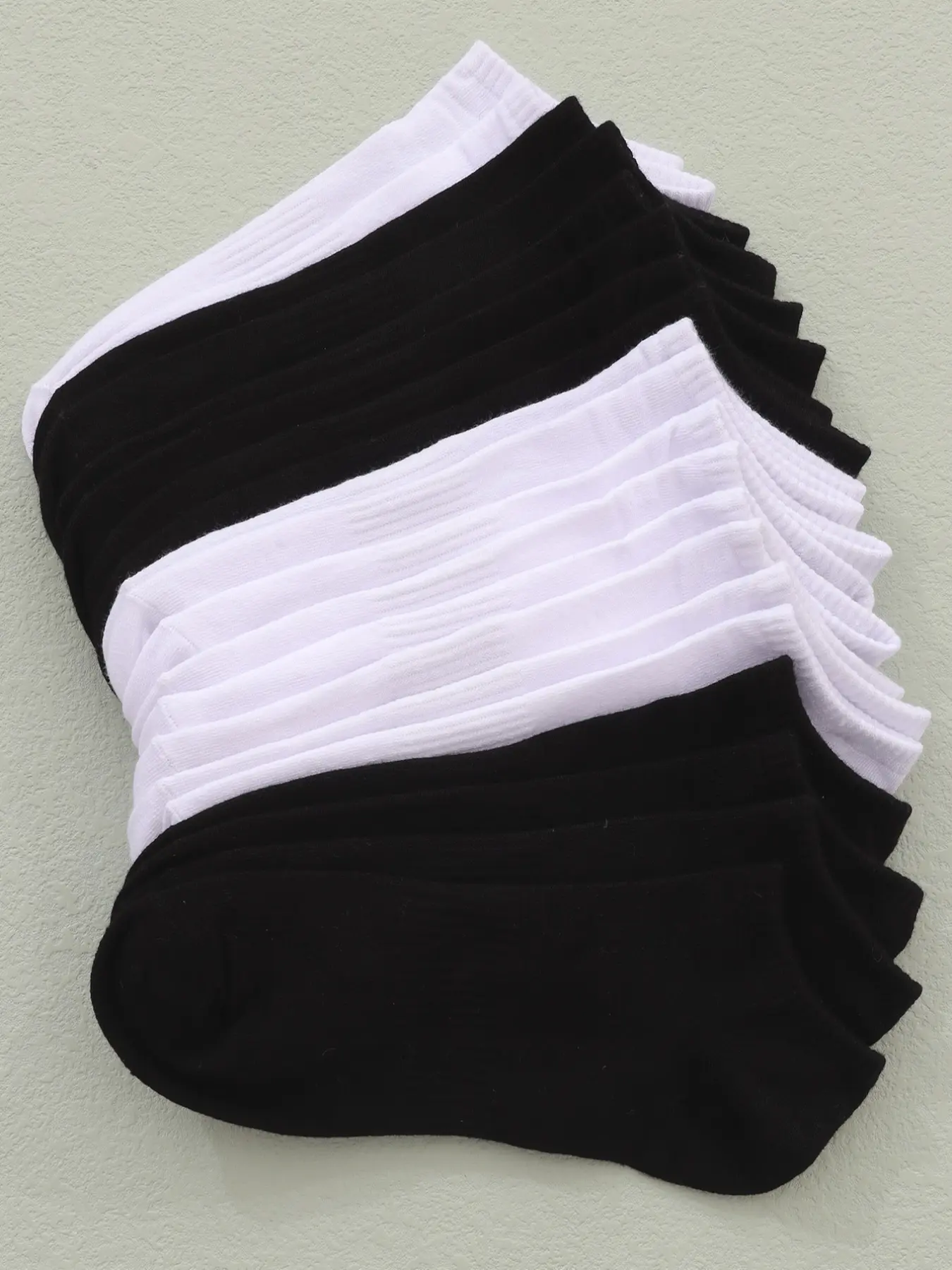 Women's Plain Basic Everyday Ankle Socks, Minimalist Knit Low Cut Socks, Women's Hosiery, Fitted