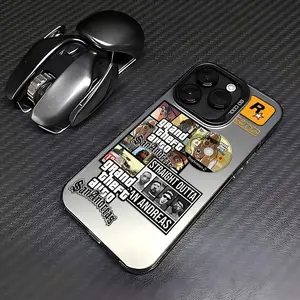 Grand Theft Auto Phone Case Compatible with for iphone 16, 15, 14, 13, 12, 11 Pro Max, X, XR, XS Max,  Featuring a Shockproof Matte