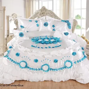6 pc Set Wedding Comforter - Includes 6 Pieces for Comfortable Home Decor all-season bedding