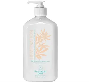 AUSTRALIAN GOLD Hemp Nation SEA Salt & Sandalwood Tan Extender Lotion 18 fl oz